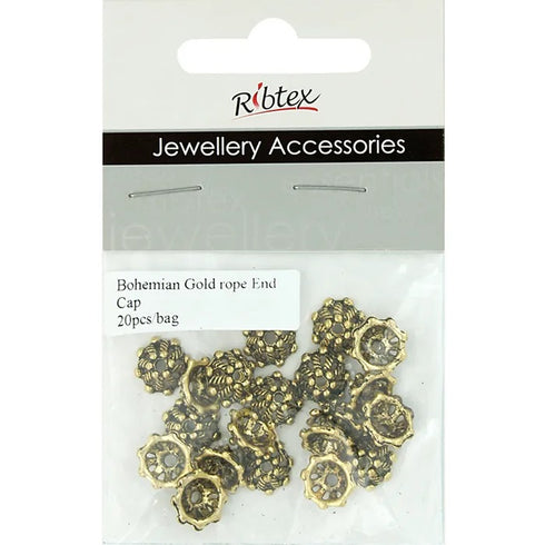 10mm Rope Bead Caps